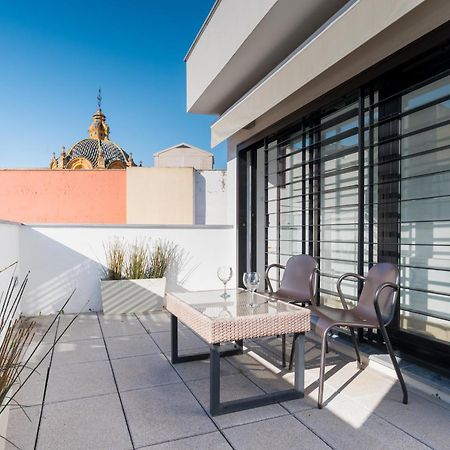 塞维利亚Attic With Terrace- 1Bd 1Bth- Corral Del Rey公寓 外观 照片
